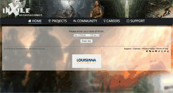Desktop Screenshot of inxile-entertainment.com