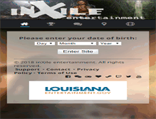 Tablet Screenshot of inxile-entertainment.com